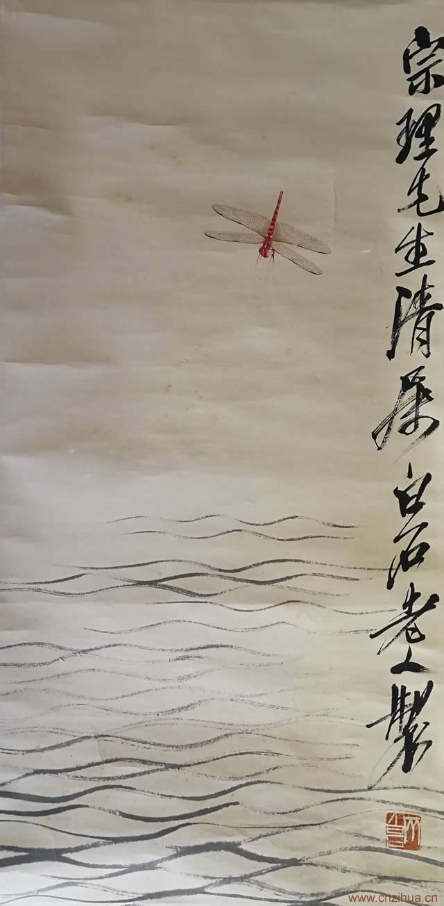 齊白石 蜻蜓圖